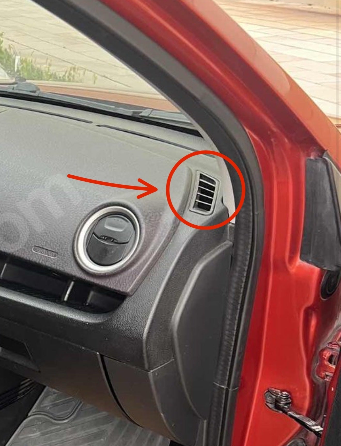 Ford Fusion Yan Uyumlu Cam Havalandırma Izgarası