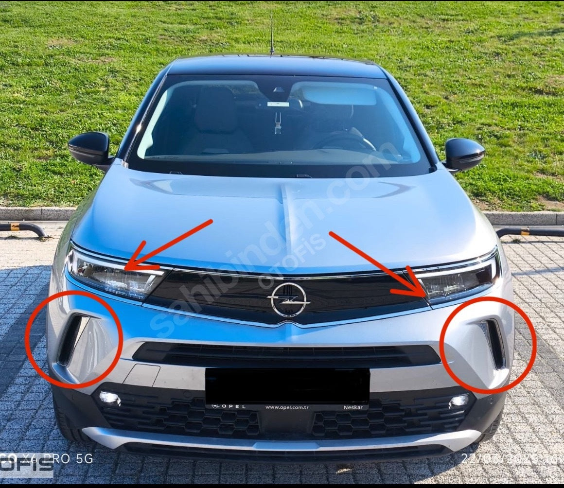 Opel Mokka Uyumlu Ön Tampon Havalandırma Izgarası