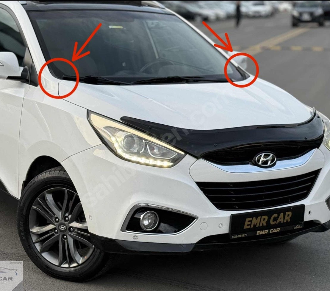 Hyundai ix35 Uyumlu Ön Cam Yağmur Kanalı Kapağı