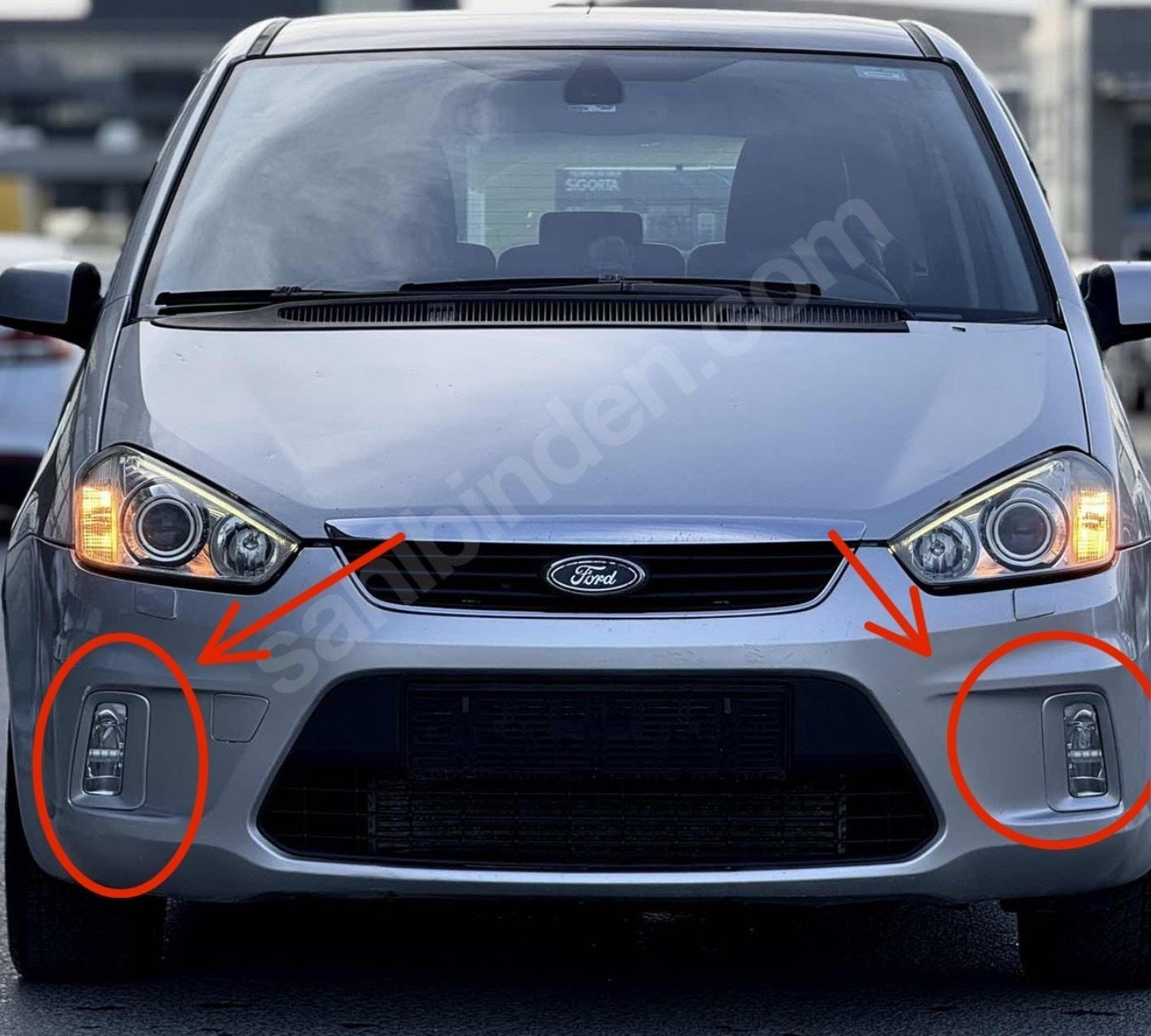 Ford C-Max Uyumlu Sis Farı Kapağı