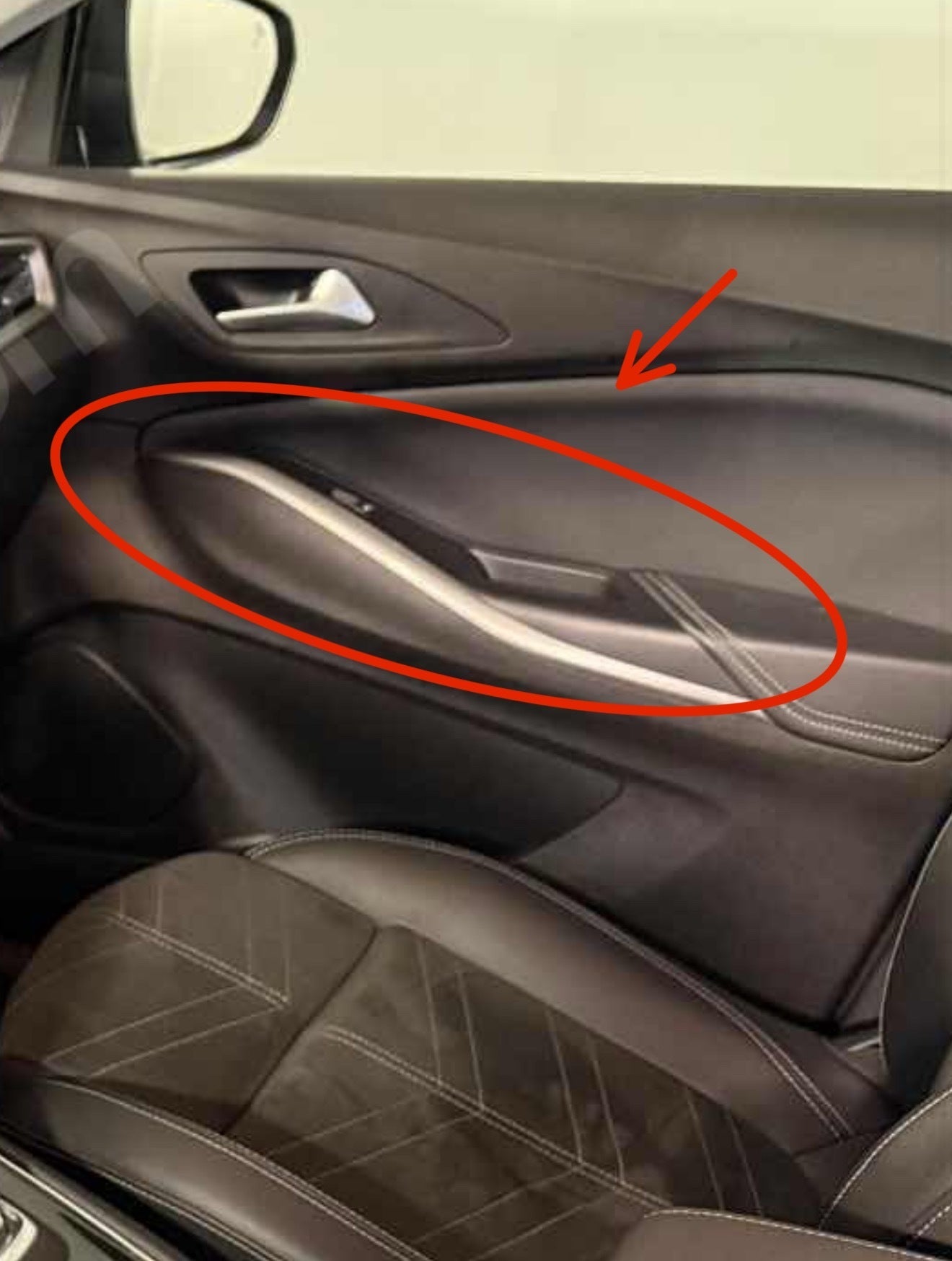 Opel Grandland Düğme Uyumlu Çerçevesi