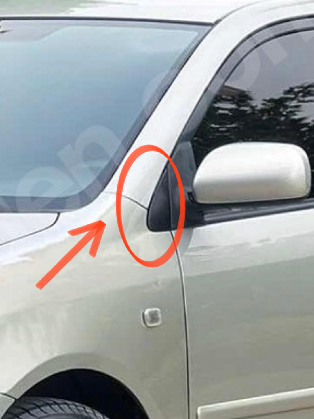 Toyota Corolla Uyumlu Ayna Üçgeni