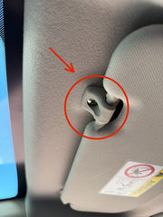 Hyundai i20 - Hyundai Bayon Sun Visor Kol Uyumlu