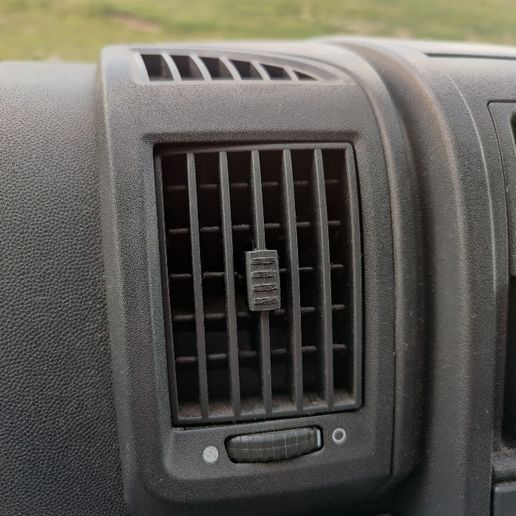 Fiat Ducato Uyumlu Havalandırma Işık Grili Düğmesi
