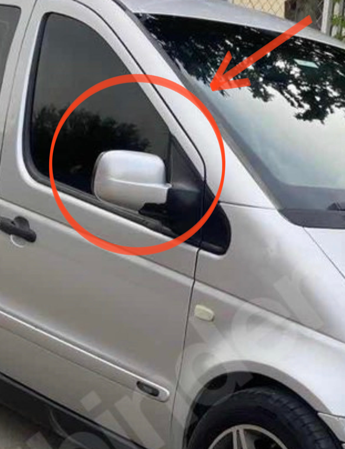Mercedes Vaneo W414 Uyumlu Ayna Kapağı