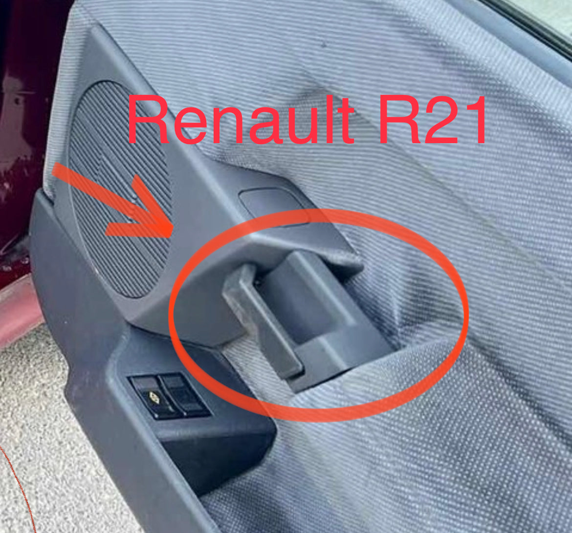 Renault R21 Manager Uyumlu Kapı Kolu Ve Çerçevesi