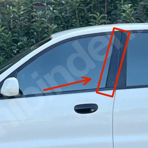 Daewoo Lanos Uyumlu Ön Kapı Sütun Kapağı