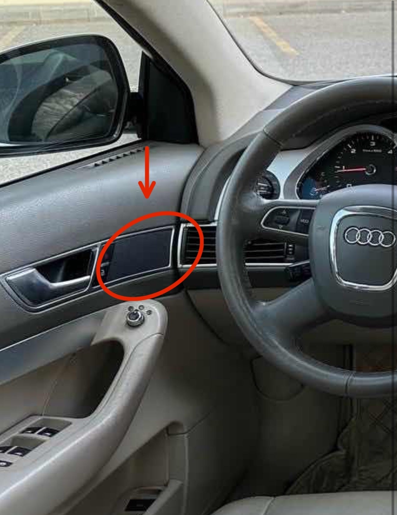 Audi A6 Uyumlu Kapı Hoparlör Kapağı