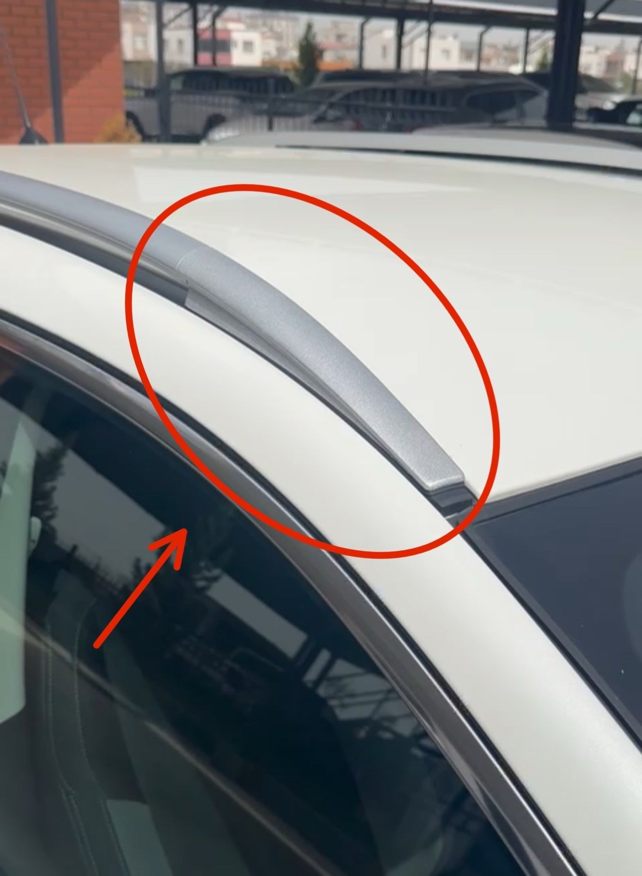 Nissan Qashqai Uyumlu Roofbar Tavan Çıtası Ön Kapağı