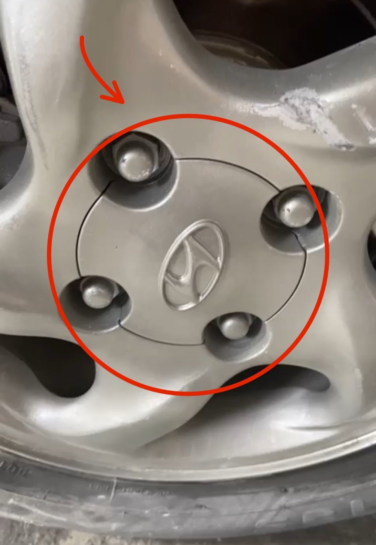 Hyundai Elantra Jant Göbek Uyumlu Kapağı