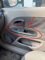 Renault Clio Symbol Thalia Uyumlu Cam Düğme Kapağı