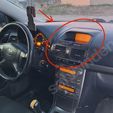 Toyota Avensis T25 Uyumlu Havalandırma Merkezi Konsol Çerçevesi