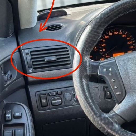 Toyota Avensis Uyumlu Hava Düzenleme Çerçevesi