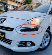 Peugeot 5008 Uyumlu Far Alt Çerçevesi
