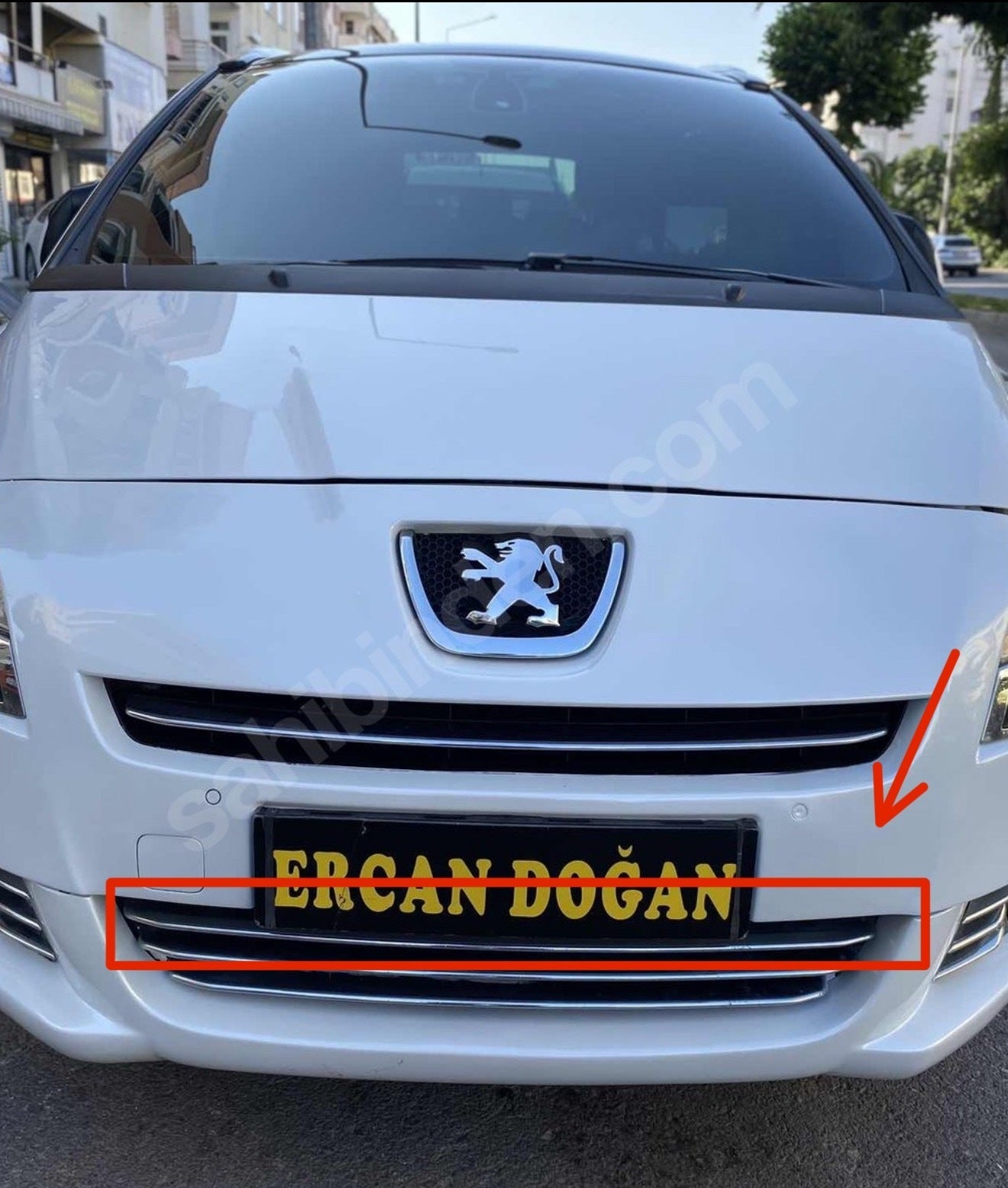 Peugeot 5008 Uyumlu Ön Izgara Çıtası