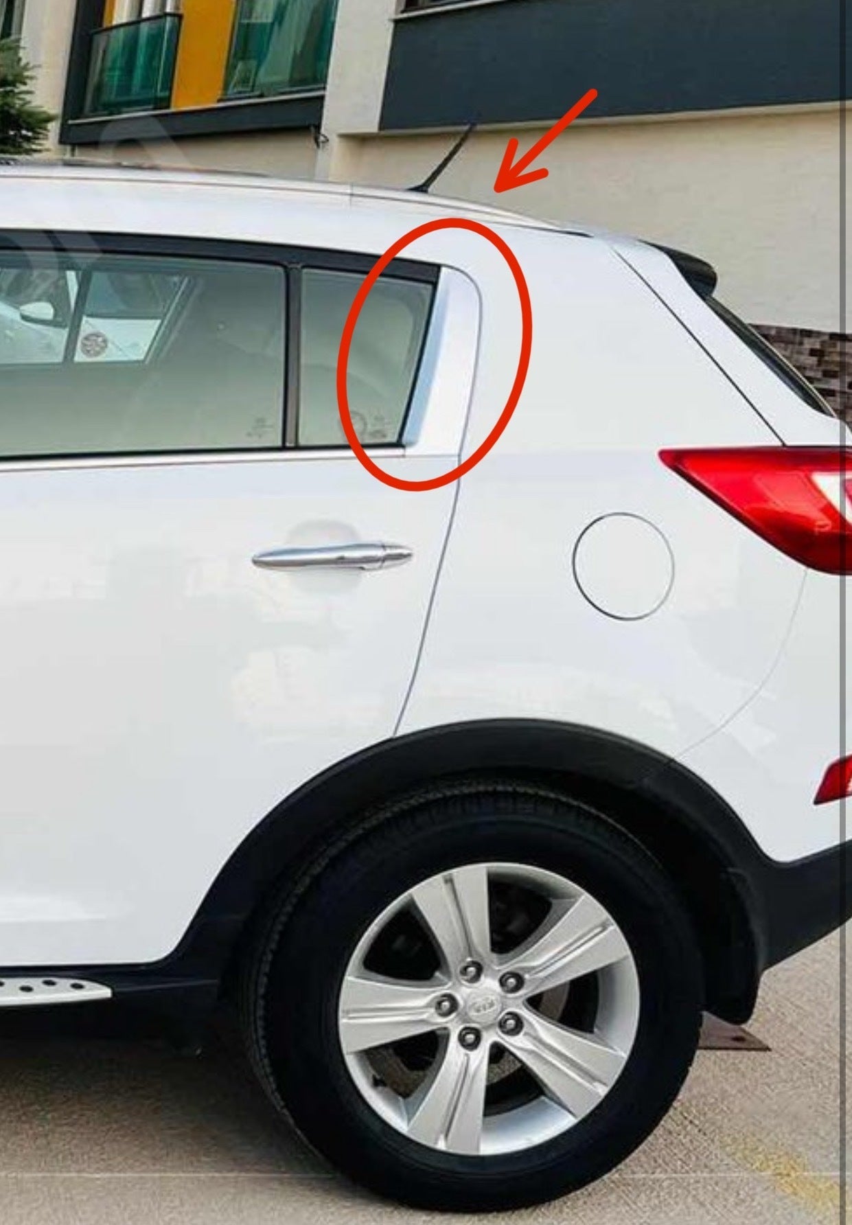 Kia Sportage Uyumlu Arka Kapı Dış Kapağı