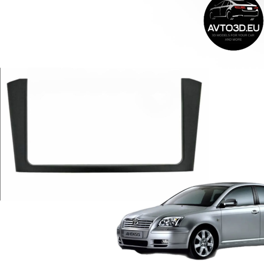 Toyota Avensis Uyumlu 2 Din Stereo Çerçevesi Adaptörü