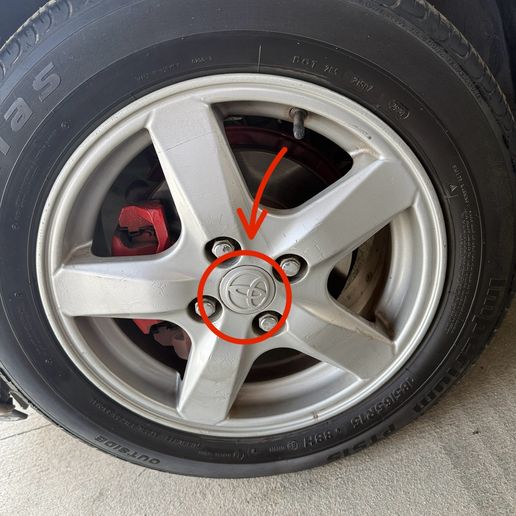 Toyota Uyumlu Jant Hub Kapağı