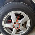 Toyota Uyumlu Jant Hub Kapağı