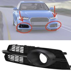 Audi A6 Uyumlu Sis Farı Çerçevesi
