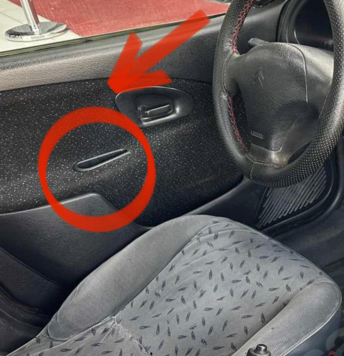 Citroen Saxo Uyumlu Kapı Cebi