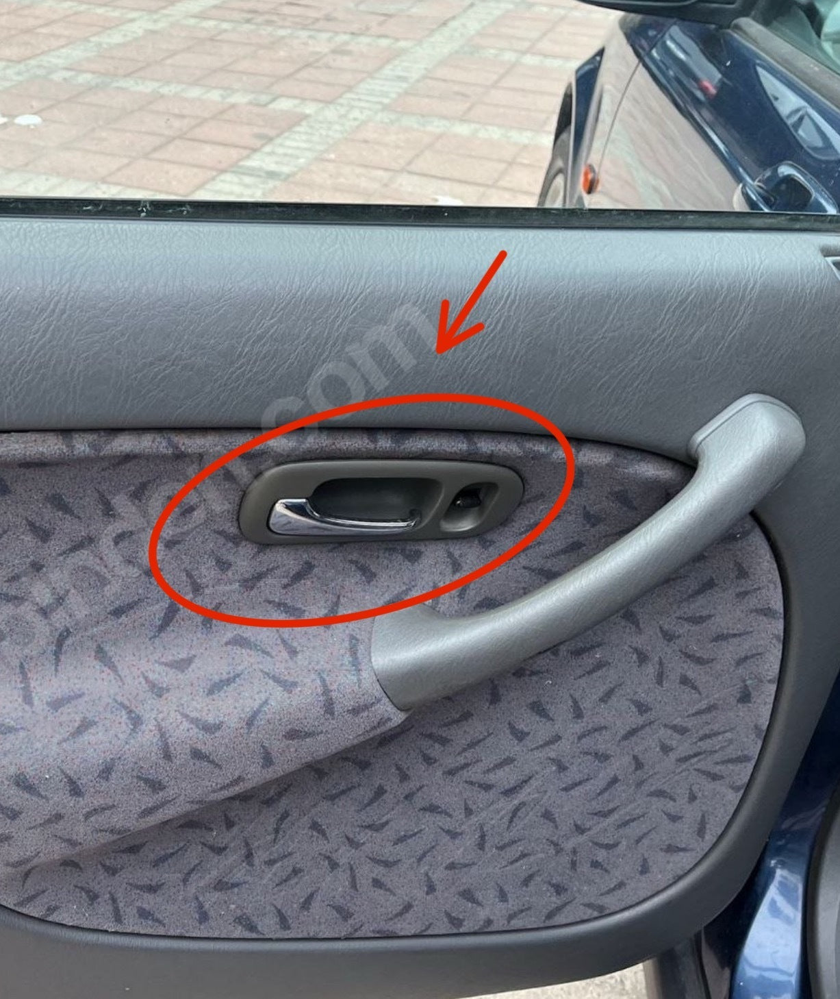 Civic Eurocivic Uyumlu Kapı Kolu Çerçevesi (Sol)