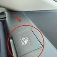 Honda Civic Uyumlu Çocuk Koltuğu Emniyet Kemeri Kapağı