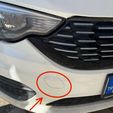 Fiat Egea Uyumlu Ön Bumper Drawbar Cover
