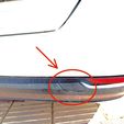 Fiat Egea Uyumlu Arka Bumper Drawbar Cover