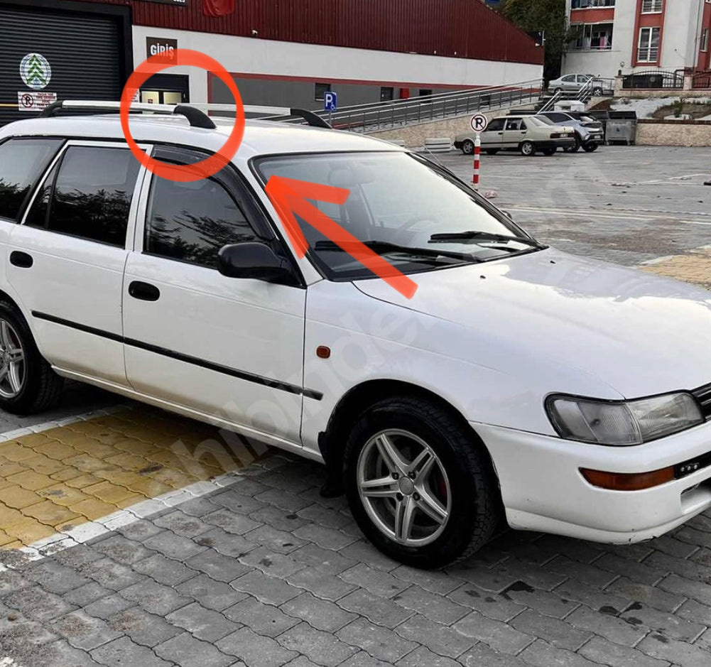 Toyota Corolla STation Wagon Tavan Uyumlu Çıtası Kapağı