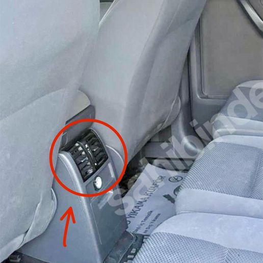 Volkswagen Caddy Uyumlu Arka Hava Giriş Grili