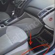 Ford Focus Mk3 Uyumlu Kapı Eşiği Kapağı