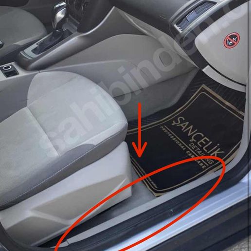Ford Focus Mk3 Uyumlu Kapı Eşiği Kapağı