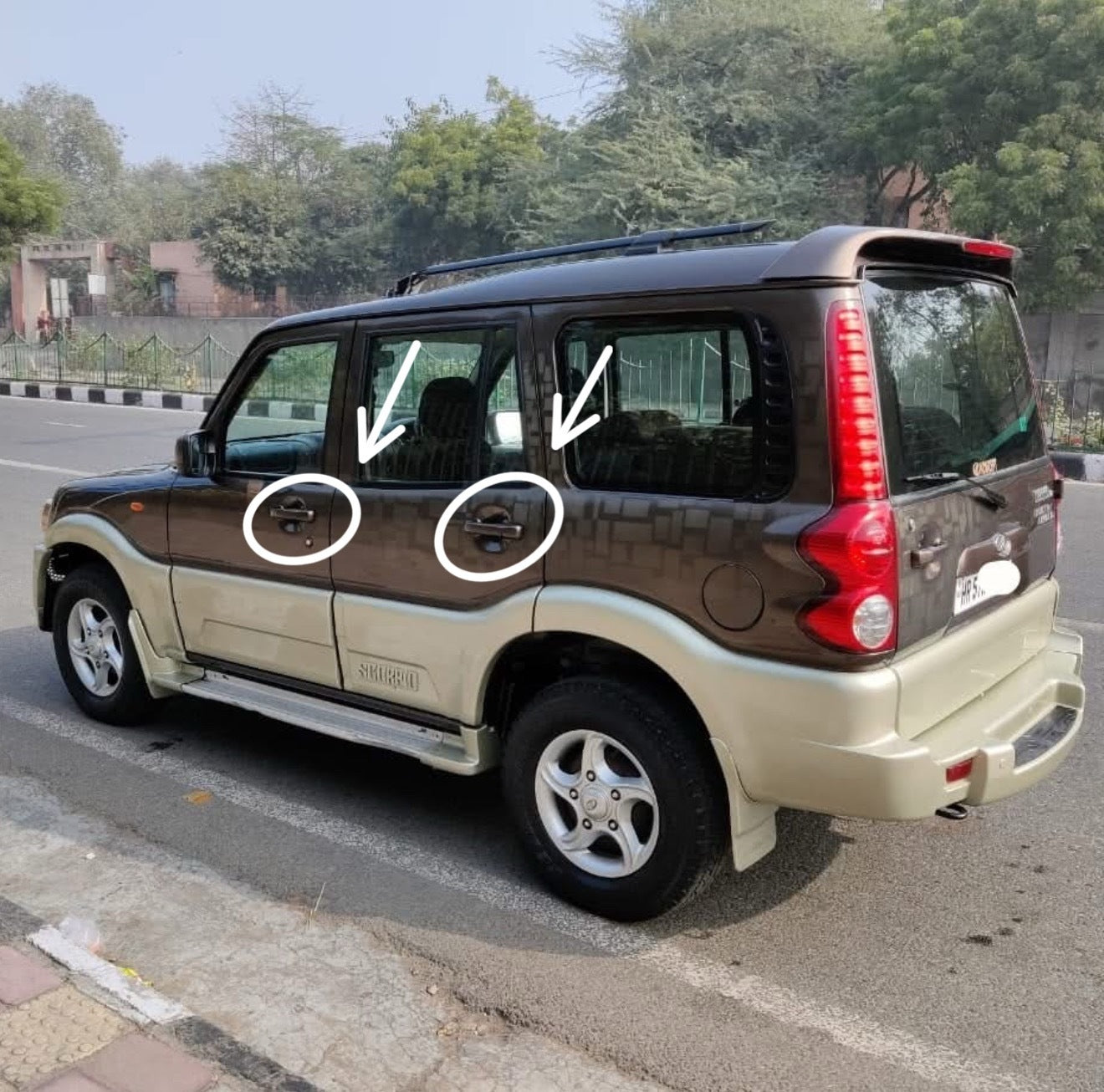 Mahindra Scorpio Kapı Kolu
