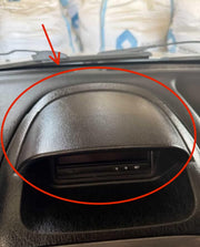 Mitsubishi Carisma Saat Radyo Uyumlu Kapağı