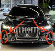 Audi A6 RS6 Uyumlu Sis Farı Çerçeve Kapağı Parçası