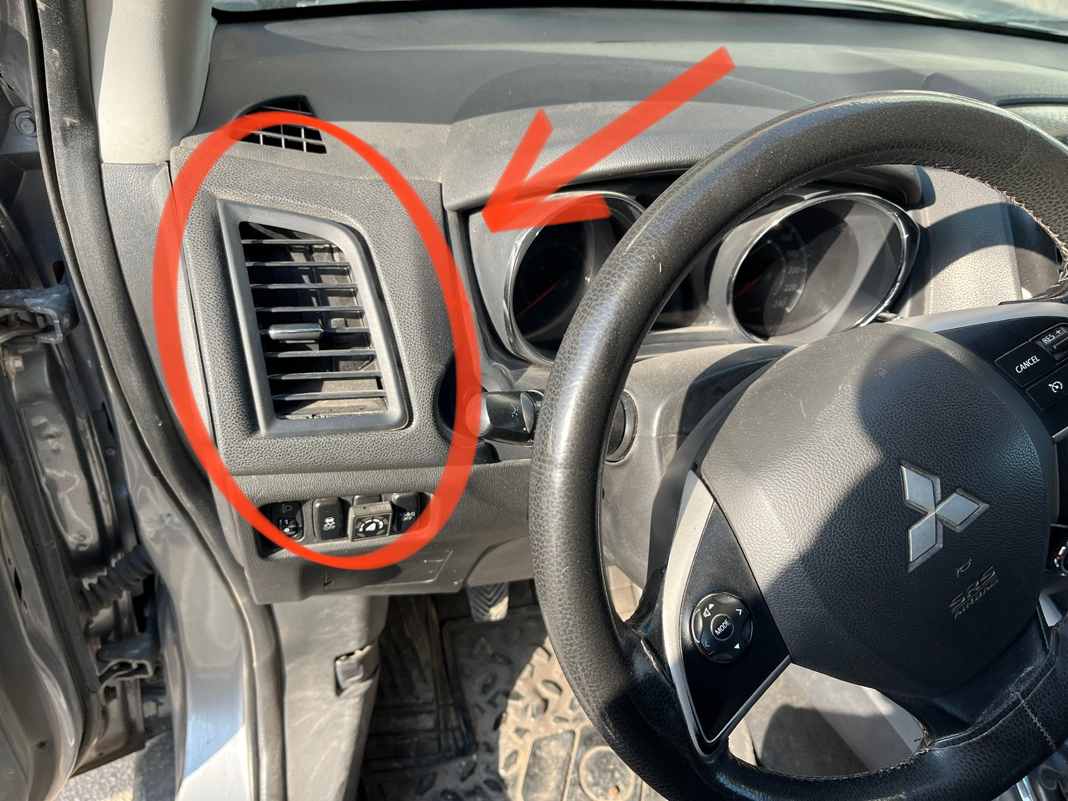 Mitsubishi Asx Uyumlu Kalorifer Çerçevesi