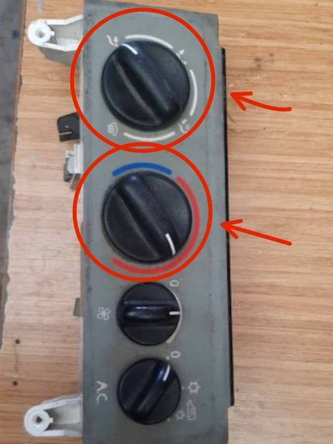 Renault Kangoo MK2 Klima Kontrol Uyumlu Düğmesi
