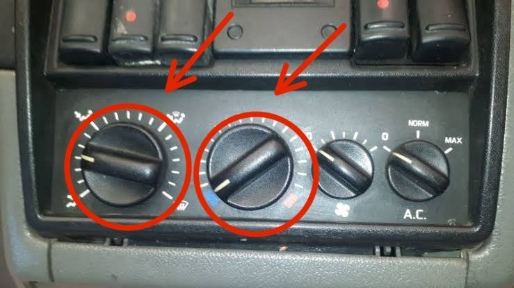 Renault 19 R19 Klima Uyumlu Kalorifer Düğmesi