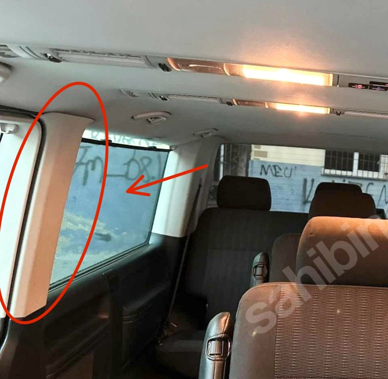 Volkswagen Transporter Caravelle Uyumlu Direk Kaplaması