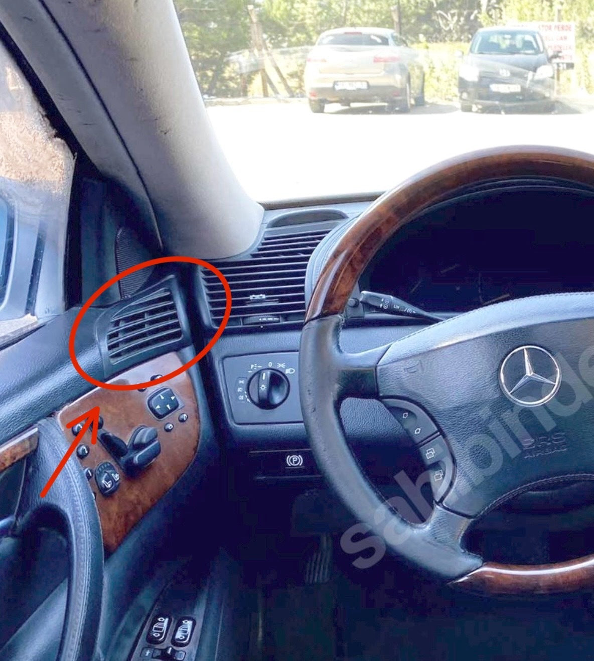 Mercedes W215 CL 500 Uyumlu Kalorifer Izgarası