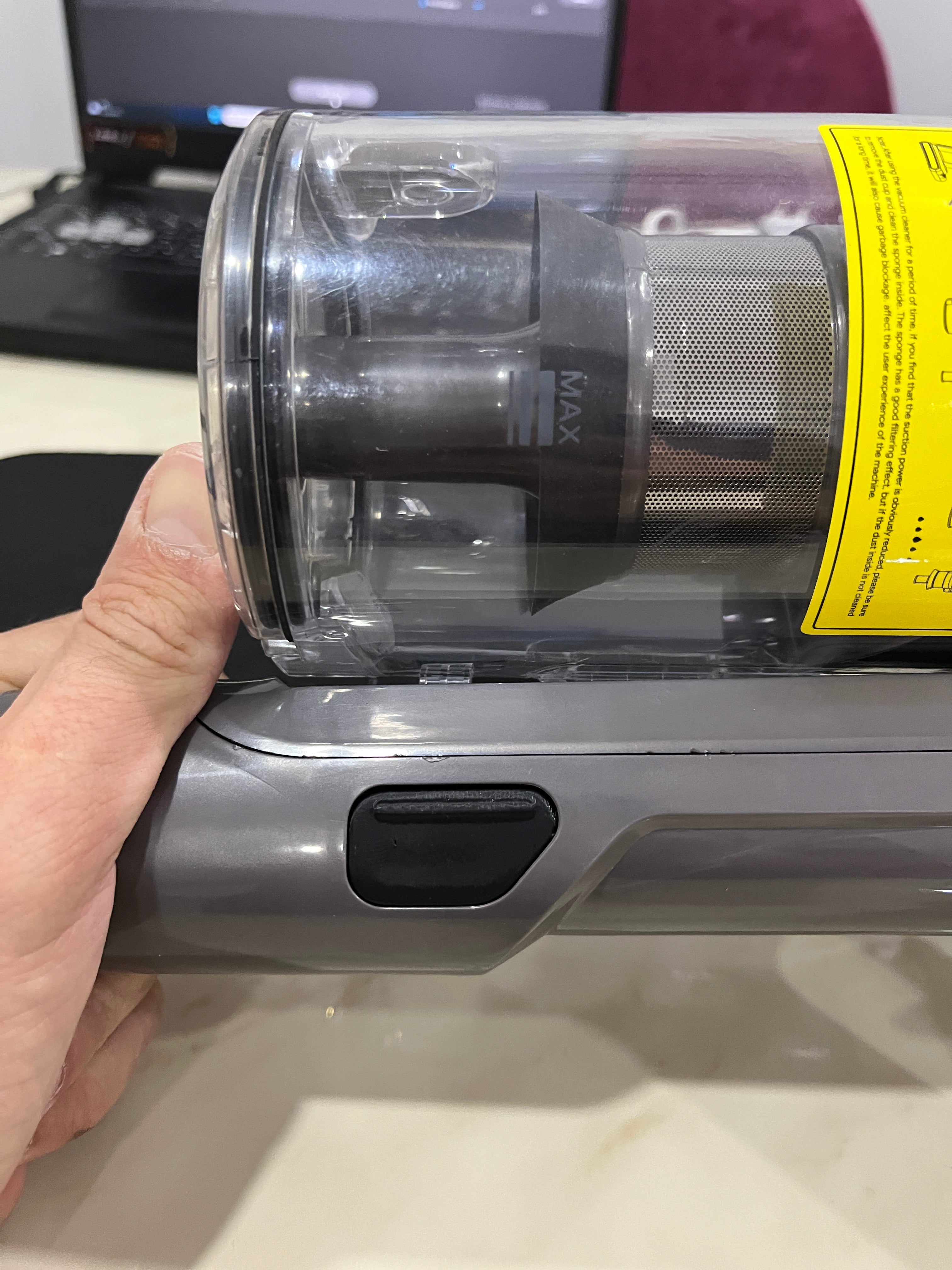 Dyson V15 uyumlu S Düğme Plastik Braketi