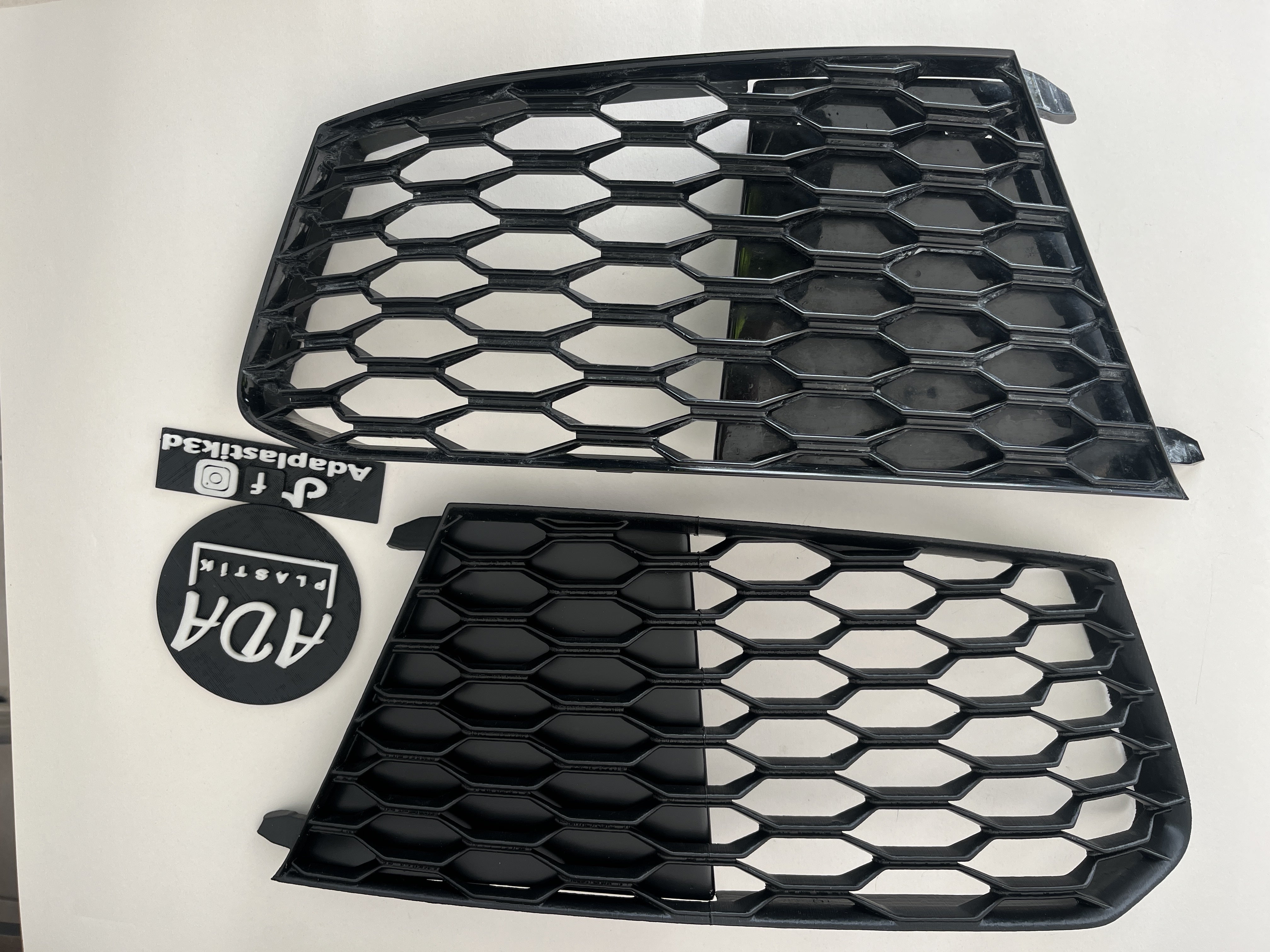 Audi A6 RS6 Uyumlu Tampon Sis Farı Çerçevesi