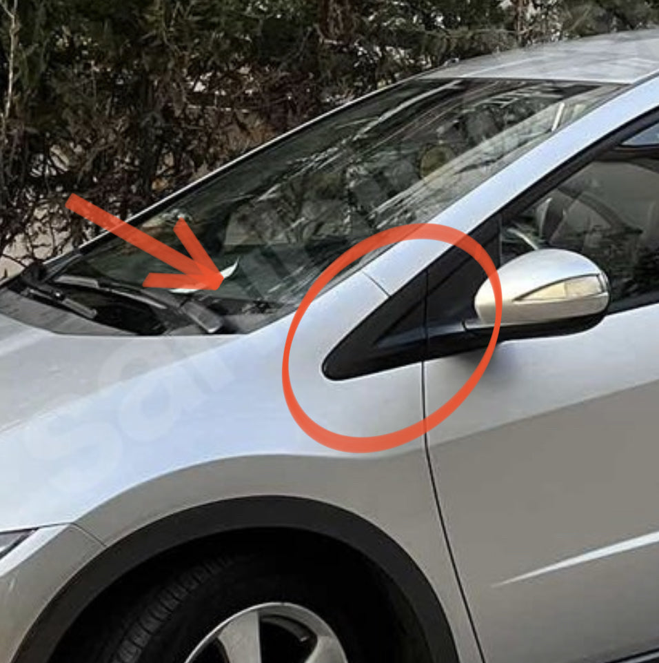 Civic HB Hatchback Uyumlu Ayna Üçgeni