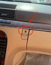 Mercedes W220 Torpido Gözü Kilit Uyumlu Kapağı