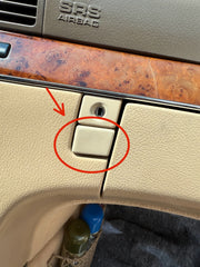 Mercedes W220 Torpido Gözü Kilit Uyumlu Kapağı 2