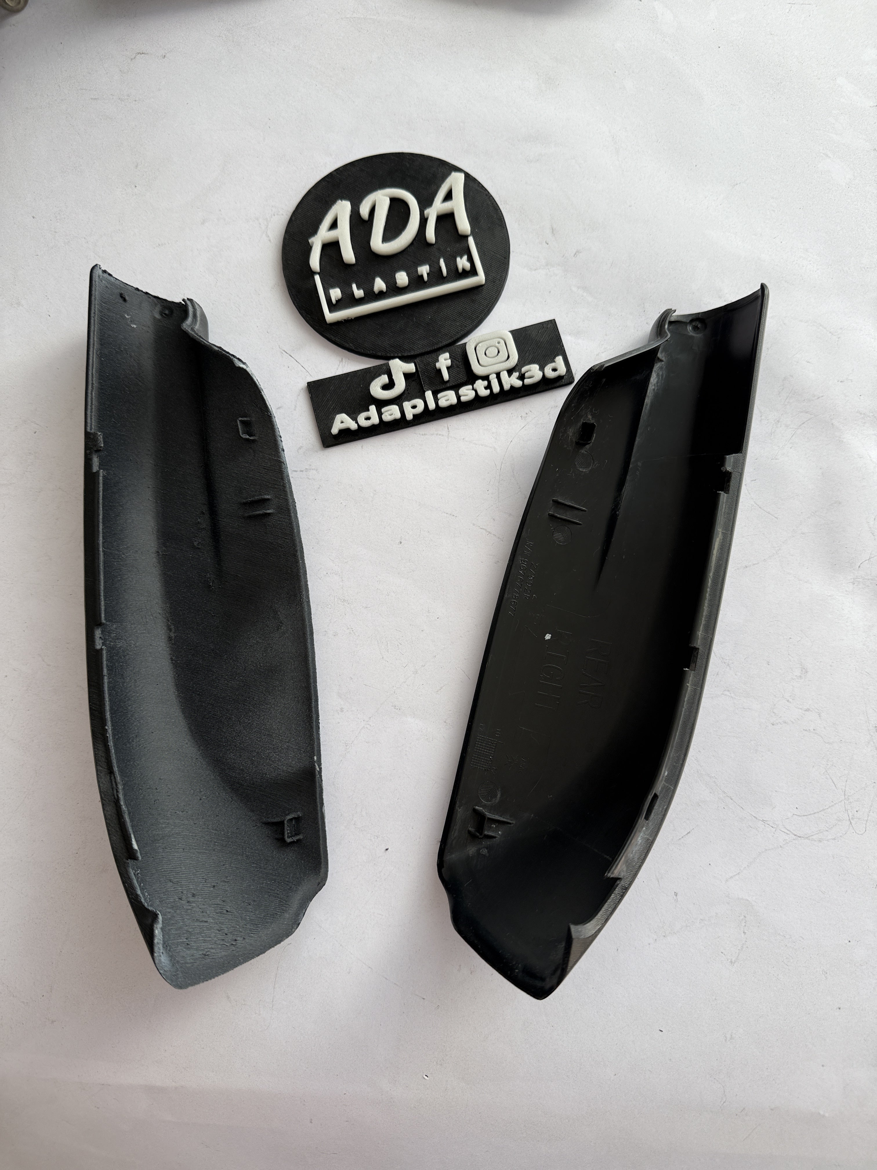 Citroen C3 Picasso Tavan Uyumlu Çıtası Arka Kapağı