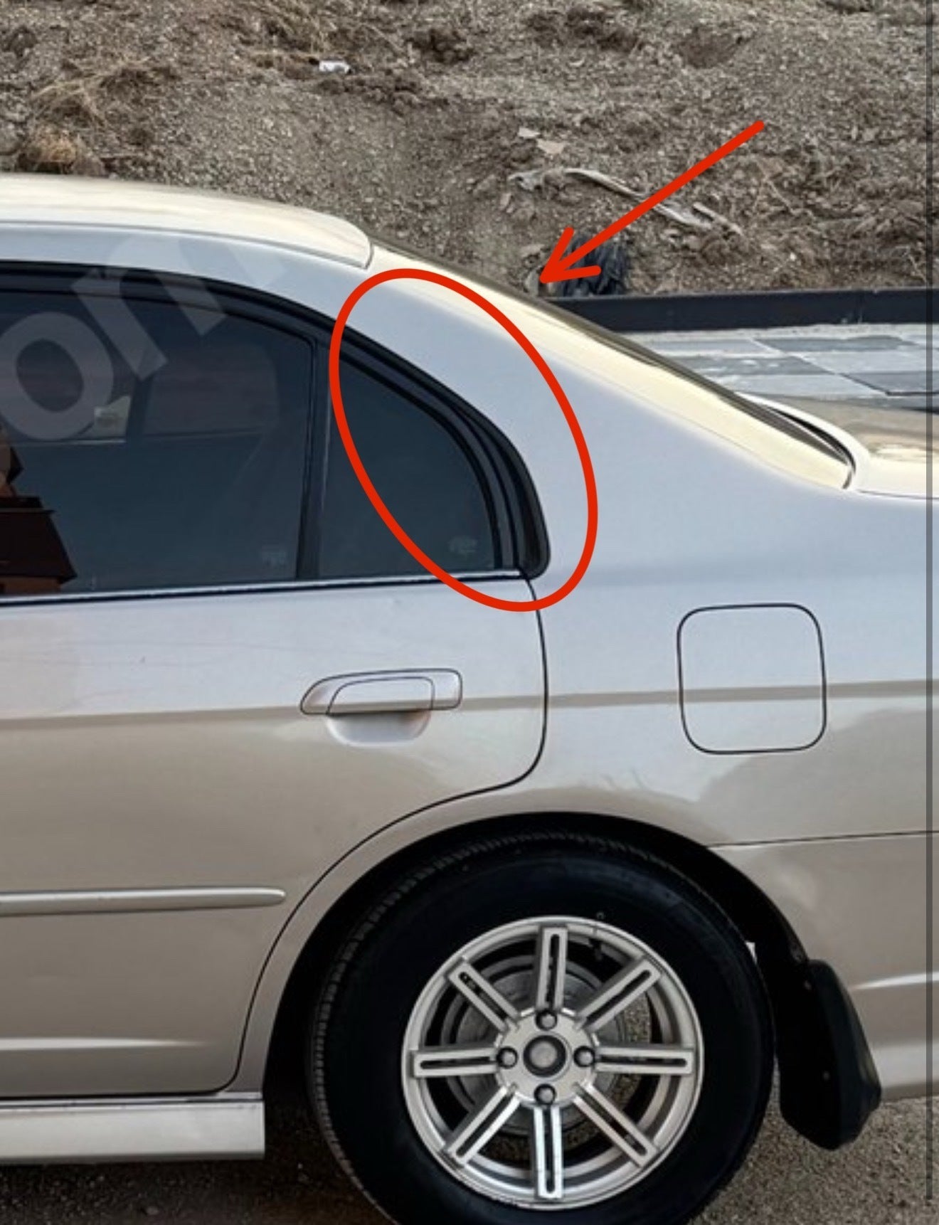 Civic Vtec 2 Uyumlu Arka Kapı Kapağı