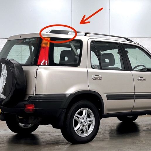 Honda CR-V Uyumlu Roof Bar Arka Kapağı