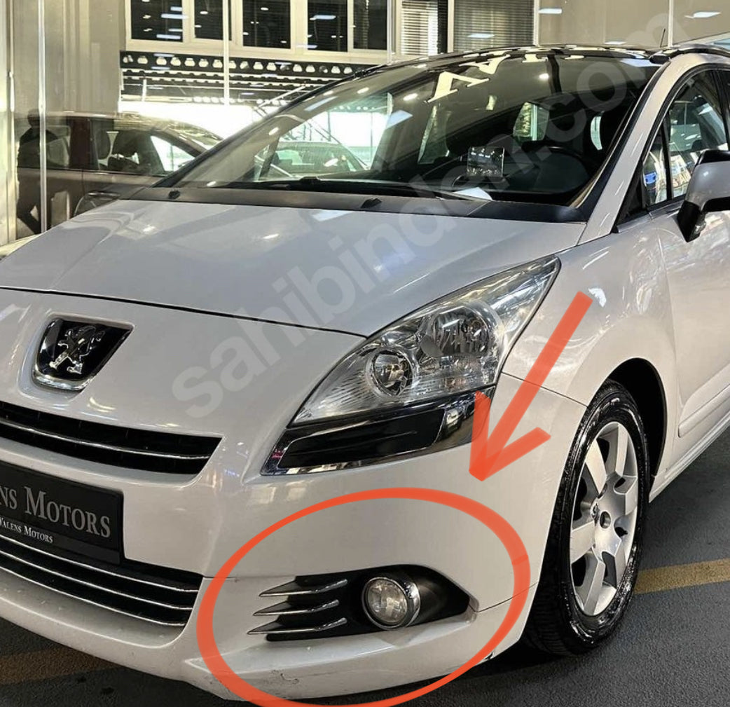 Peugeot 5008 Uyumlu Sis Farı Çerçevesi